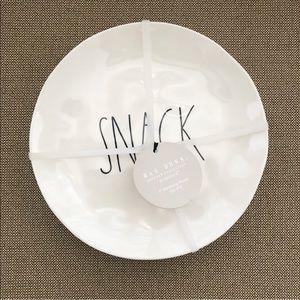 NEW Set of 4 Rae Dunn Snack Plates